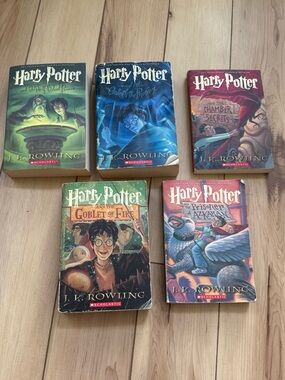 Harry Potter books bundle of 5